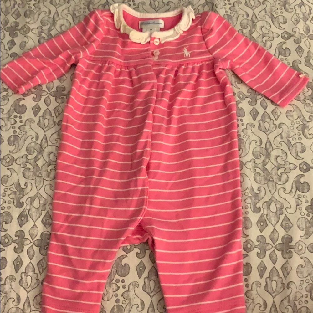 Ralph Lauren Baby Girl One Piece Outfit